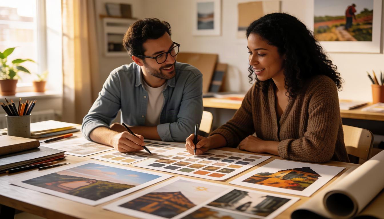 Art reproduction prints